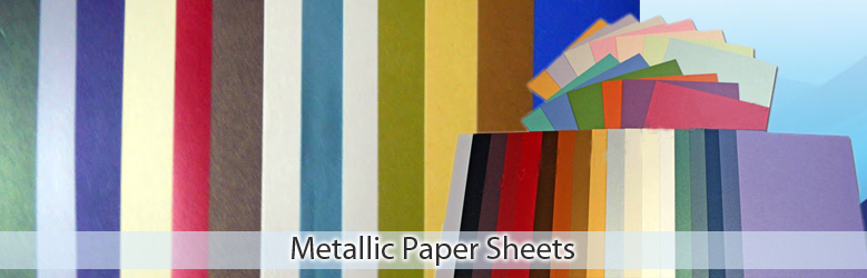 Metalic Paper Sheets